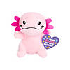 Stuffed Axolotl Valentine Exchanges with Card for 12 Image 1