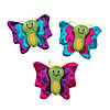 Stuffed Butterflies with Shiny Wings - 12 Pc. Image 1
