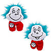 Stuffed Dr. Seuss&#8482; Walking Thing 1 & Thing 2 Puppets - 12 Pc. Image 1