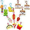 Stuffed Novelty Character Backpack Clips Kit - 36 Pc. Image 1