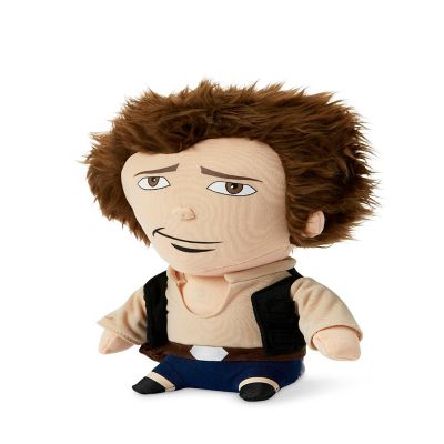 Stuffed Star Wars Plush Toy - 9" Talking Han Solo Doll Image 1