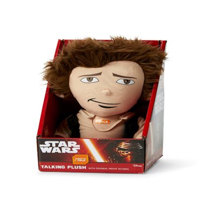 Stuffed Star Wars Plush Toy - 9" Talking Han Solo Doll Image 3