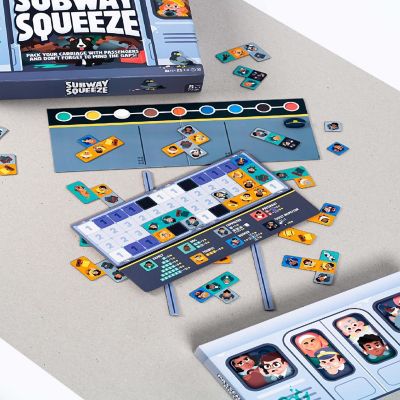 Subway Squeeze Game  2-4 Players Image 3