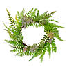 Succulents and Foliage Artificial Spring Twig Wreath 22" Image 1