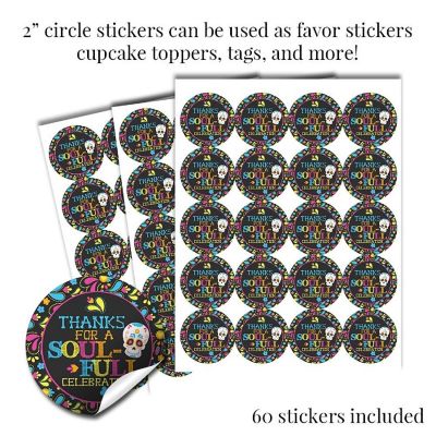 Sugar Skull Sticker Bundle 429pc. by AmandaCreation Image 2