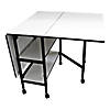 Sullivans Home Hobby Adjustable Height Foldable Table - 59"x35.8" Image 1