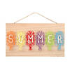 Summer Popsicle String Art Craft - Makes 1 Image 1