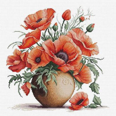 Summer Rubies B7022L Luca-S Counted Cross-Stitch Kit Image 1