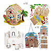 Summer Sand Castle Craft Kit Assortment - Makes 36 Image 1