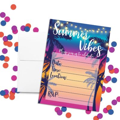 Summer Vibes Invitations 40pcs. by AmandaCreation Image 2