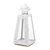 Summit White Candle Lantern 11.5" Image 1