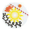 Sun Dial Educational Craft Kit - Makes 12 Image 1