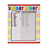 Sunday School Attendance Sticker Charts - 6 Pc. Image 1