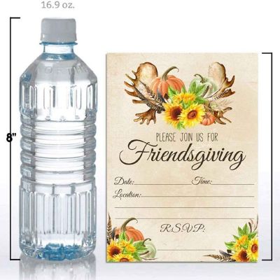 Sunflower and Moose Invitations 40pc. by AmandaCreation Image 2