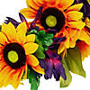 Sunflower and Mum Twig Autumn Artificial Floral Wreath  20-Inch Image 2