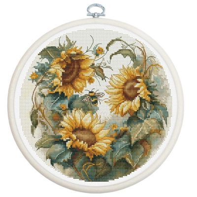 Sunflower BC202L Luca-S Counted Cross-Stitch Kit Image 1