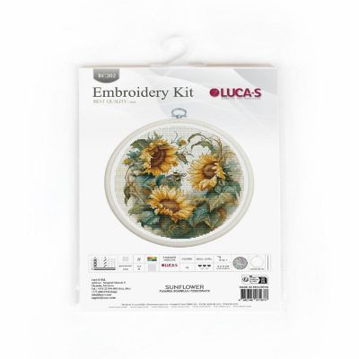 Sunflower BC202L Luca-S Counted Cross-Stitch Kit Image 1