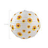 Sunflower Hanging Paper Lanterns - 6 Pc. Image 1