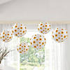 Sunflower Hanging Paper Lanterns - 6 Pc. Image 2