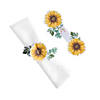 Sunflower Party Napkin Rings - 12 Pc. Image 1
