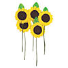 Sunflower Twist Ties - 24 Pc. Image 1