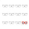 Sunglasses 3.5" Cookie Cutters Image 1