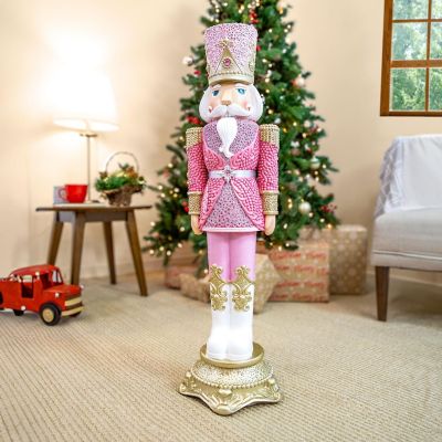 Sunnydaze 37" Kenneth the Princely Christmas Nutcracker Statue Image 1