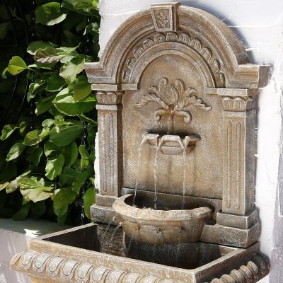 Sunnydaze 51"H Electric Polyresin Ornate Lavello Outdoor Water Fountain Image 3