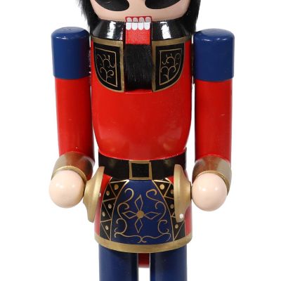 Sunnydaze Conrad the Bold Indoor Decorative Traditional Christmas Wooden Nutcracker Statue, 36-Inch Image 2