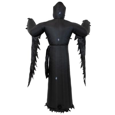 Sunnydaze Grisly Grim Reaper Halloween Inflatable   667' H | Oriental