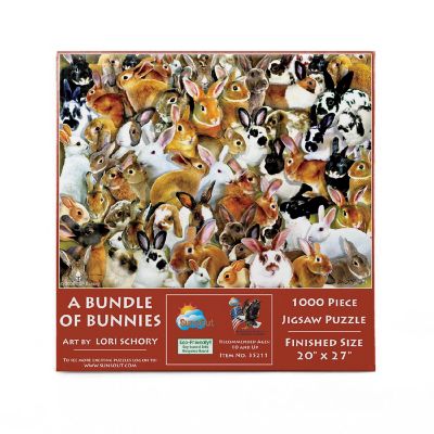 Sunsout A Bundle of Bunnies 1000 pc  Jigsaw Puzzle Image 2