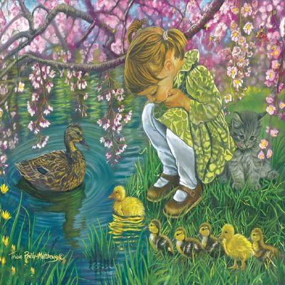 Sunsout A Mother's Love 500 pc  Jigsaw Puzzle Image 1