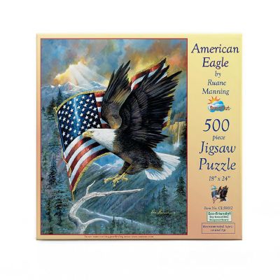 Sunsout American Eagle 500 pc  Jigsaw Puzzle Image 2