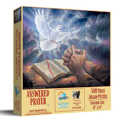 Sunsout Answered Prayer 500 pc  Jigsaw Puzzle Image 1