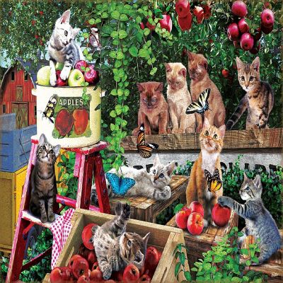 Sunsout Apple Harvest 500 pc  Jigsaw Puzzle Image 1