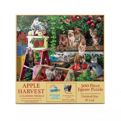 Sunsout Apple Harvest 500 pc  Jigsaw Puzzle Image 2