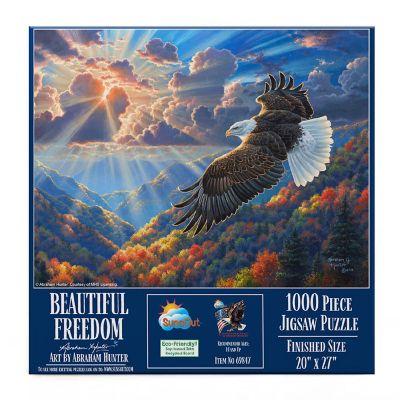 Sunsout Beautiful Freedom 1000 pc  Jigsaw Puzzle Image 2