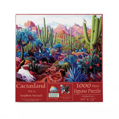 Sunsout Cactusland 1000 pc  Jigsaw Puzzle Image 2