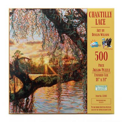 Sunsout Chantilly Lace 550 pc  Jigsaw Puzzle Image 2
