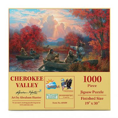 Sunsout Cherokee Valley 1000 pc  Jigsaw Puzzle Image 2