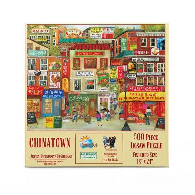 Sunsout Chinatown 500 pc  Jigsaw Puzzle Image 2