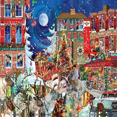 Sunsout Christmas Collage 1000 pc  Jigsaw Puzzle Image 1