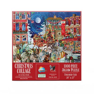 Sunsout Christmas Collage 1000 pc  Jigsaw Puzzle Image 2