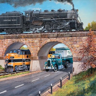 Sunsout Coast to Coast 1000 pc  Jigsaw Puzzle Image 1