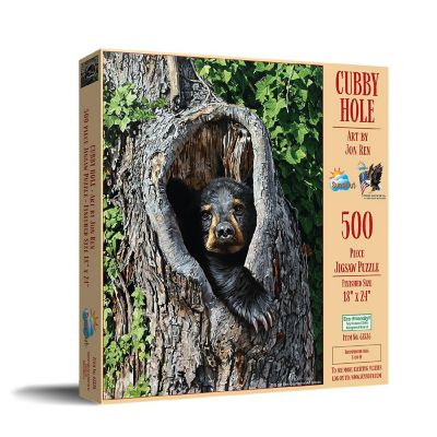 Sunsout Cubby Hole 500 pc  Jigsaw Puzzle Image 1