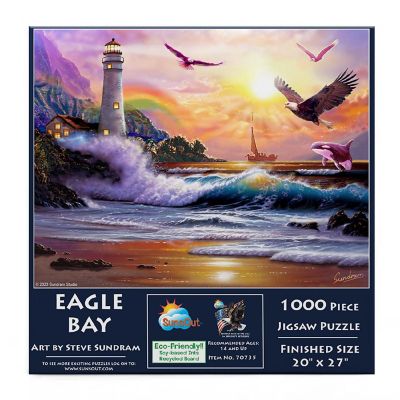 Sunsout Eagle Bay 1000 pc  Jigsaw Puzzle Image 2