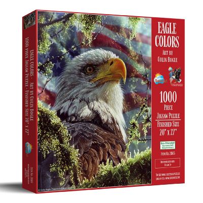 Sunsout Eagle Colors 1000 pc  Jigsaw Puzzle Image 1