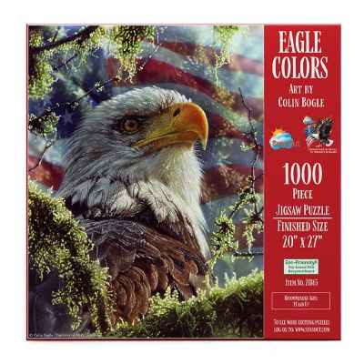 Sunsout Eagle Colors 1000 pc  Jigsaw Puzzle Image 2