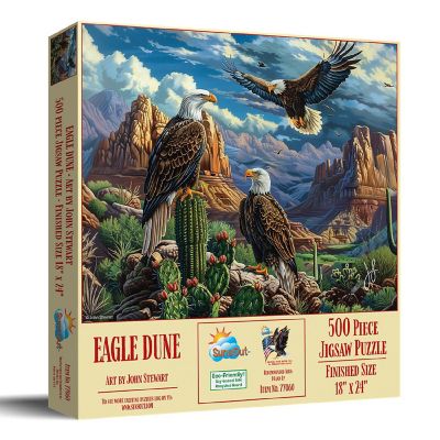 Sunsout Eagle Dune 500 pc  Jigsaw Puzzle Image 1