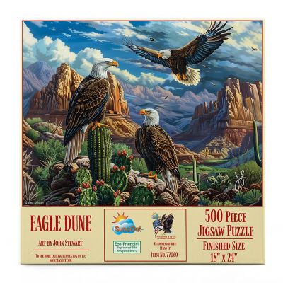 Sunsout Eagle Dune 500 pc  Jigsaw Puzzle Image 2